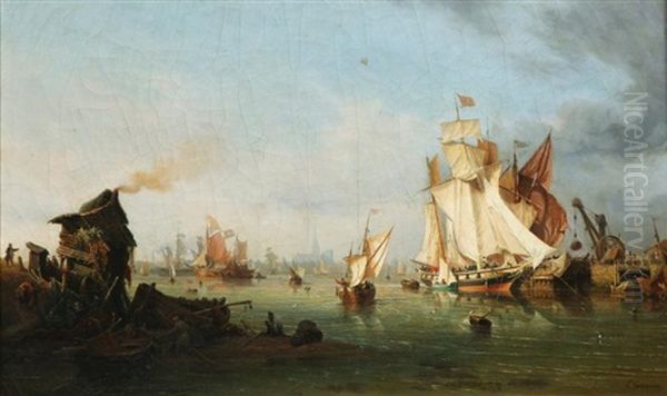 Vue Du Port D'anvers - view 1
