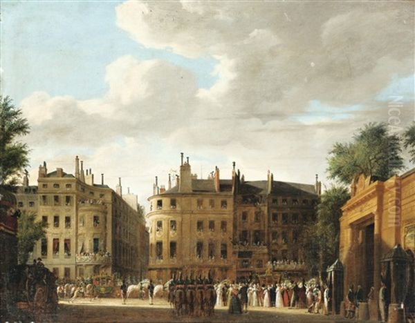 Cortege Du Bapteme Du Roi De Rome, Paris - view 1