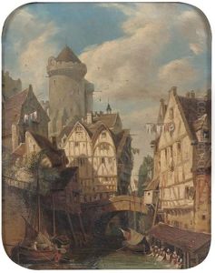 Vue D'une Ville by Hippolyte Garneray