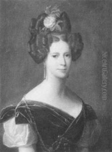 Portrait D'une Elegante by Hippolyte Garneray