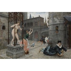 Truth Emerging From The Well by Jules Arsene Garnier