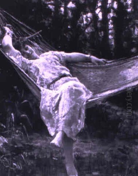 Relaxing In A Hammock - view 1