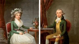 Portraits De Monsieur Et Madame Montaiglon (pair) Portraits De Monsieur Et Madame Montaiglon (pair)