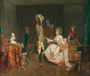 La Jeune Artiste by Michel Garnier
