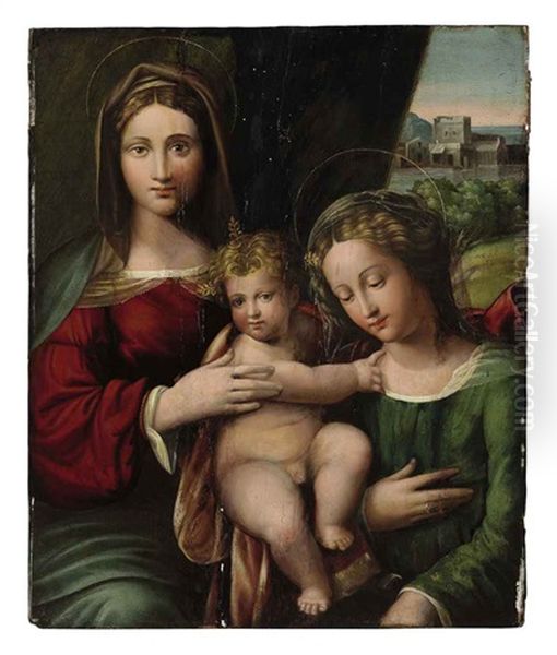 The Madonna And Child With Saint Catherine - view 1
