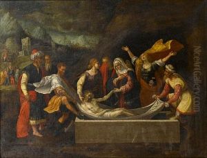 The Entombment Of Christ by Benvenuto Tisi da Garofalo