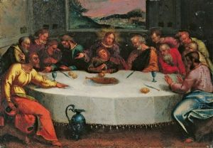Das Letzte Abendmahl by Benvenuto Tisi da Garofalo