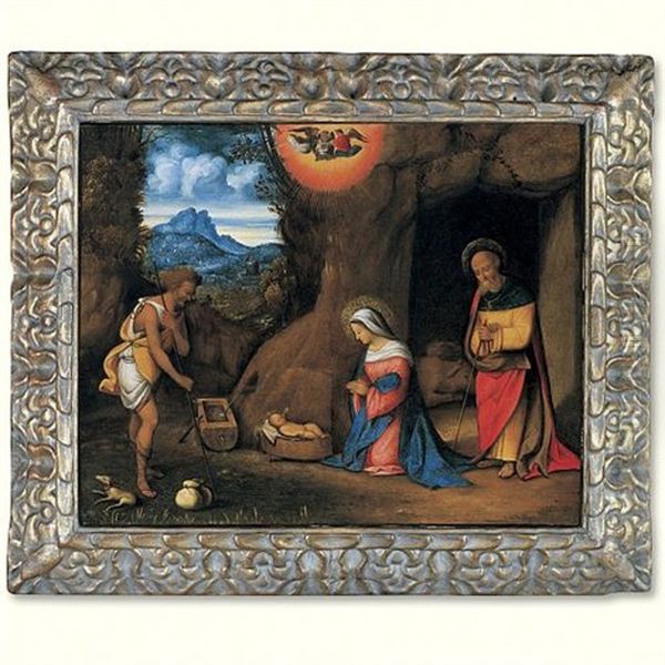 The Adoration With A Shepherd - view 1