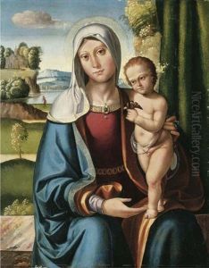The Madonna And Child by Benvenuto Tisi da Garofalo