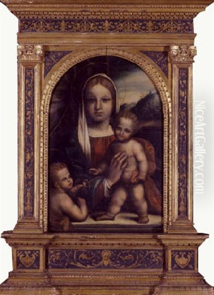 Madonna And Child With The Infant Saint John The Baptist - view 1