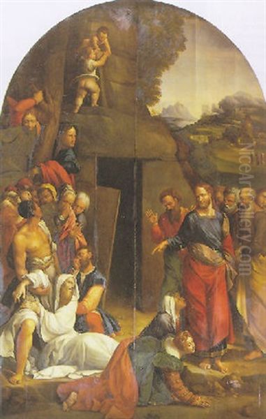 Cristo E L'adultera - view 1