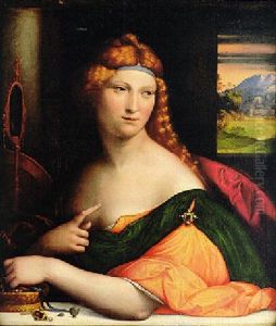 Portrait Of A Lady At Her Toilet