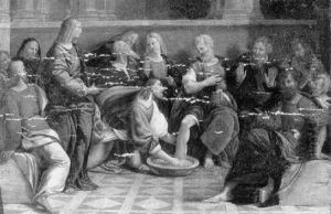 Christ Washing The Feet Of His Disciples