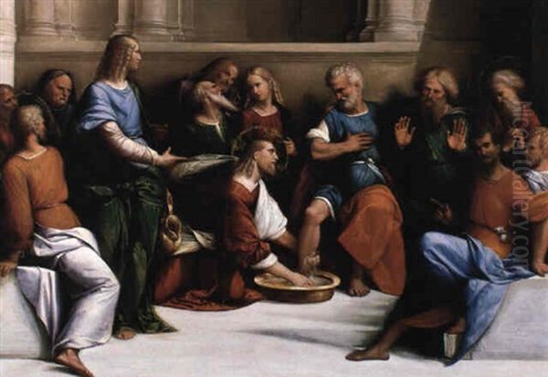 Christ Washing The Feet Of His Disciples - view 1