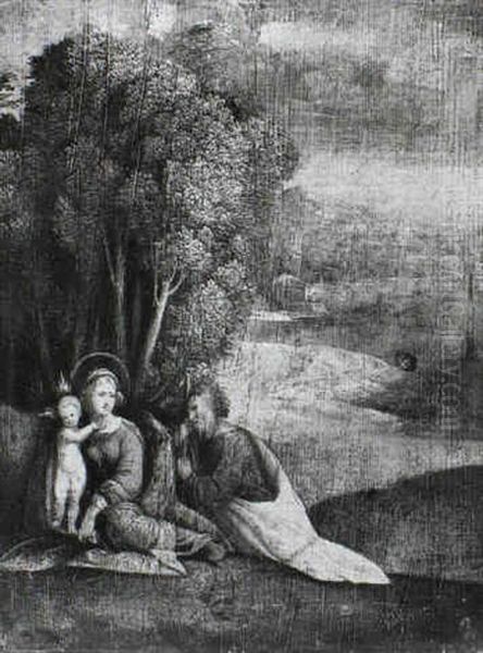 The Rest On The Flight Into Egypt - view 1