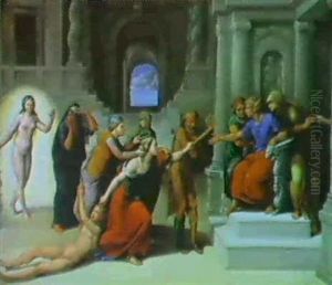 The Calumny Of Apelles by Benvenuto Tisi da Garofalo