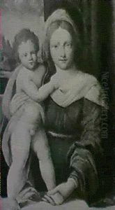 The Madonna And Child by Benvenuto Tisi da Garofalo