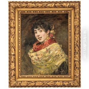 Retrato De Dma Con Manton