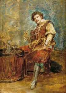 Retrato De Caballero by Eduardo Leon Garrido