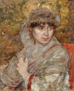 Femme Au Voile by Eduardo Leon Garrido