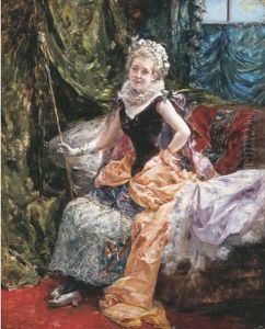 Joven Elegante by Eduardo Leon Garrido