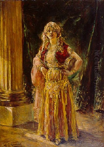 Jeune Femme En Orientale - view 1