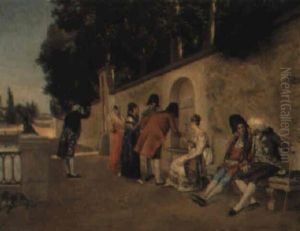 El Encuentro En Los Jardines by Eduardo Leon Garrido