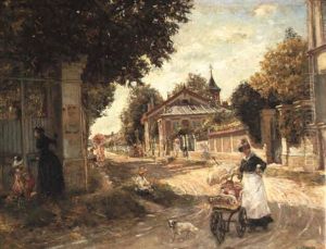 Village Scene Village Scene