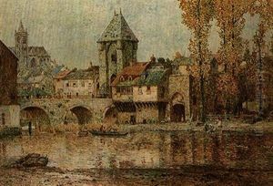 Moret, France by Oswald Garside