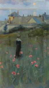 Poppies by Norman Garstin