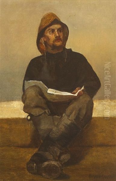 A Breton Man - view 1