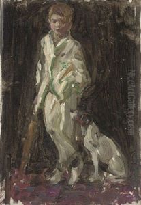 Young Boy (study) by Norman Garstin