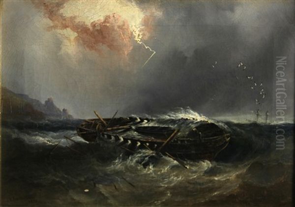 The Wreck Of An Indiaman - view 1