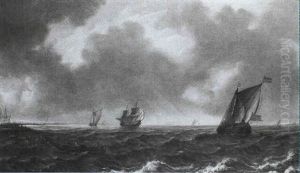 Frigates At Sea Frigates At Sea