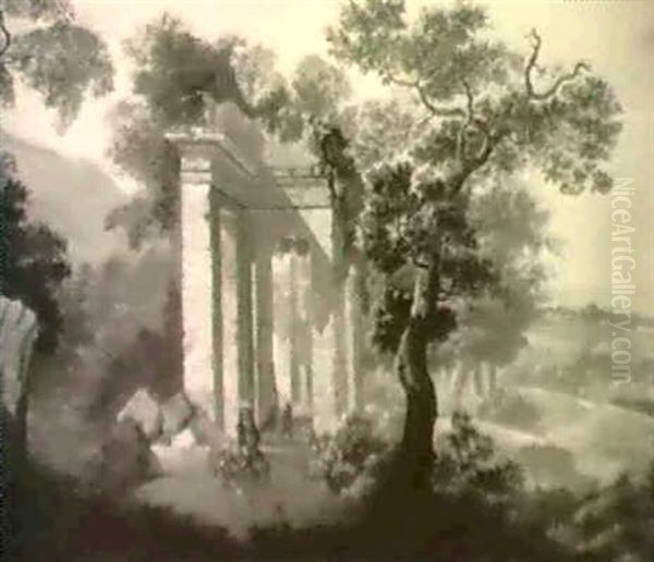 Rast Bei Dem Tempel - view 1