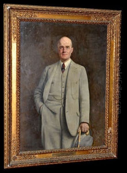 Quarter Length Portrait Of Sir James Angus Watson Kt. Of St. Olaf, Hon., D. C. L., J. P. - view 1