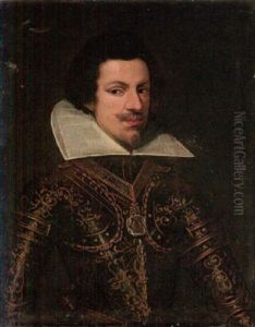 Portrait Of Vittorio Amadeo I, Duke Of Savoy, Wearing Armour And The Badge Of The Order Of The Annunziata