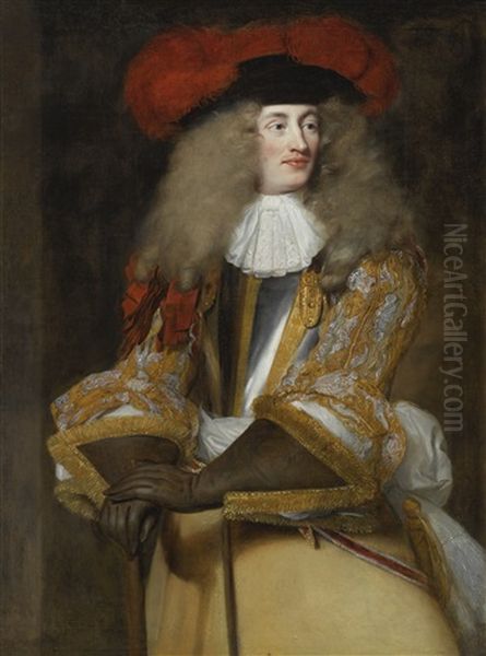 Portrait Of Jacques De Goyon Iii (1644-1725), Sire De Matignon, Comte De Thorigny, Lieutenant General Des Armees - view 1