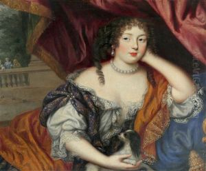 Portrait Of Louise Renee De Penancoet De Keroualle, Favorite Mistress Of King Charles Ii Of England, 17th Century