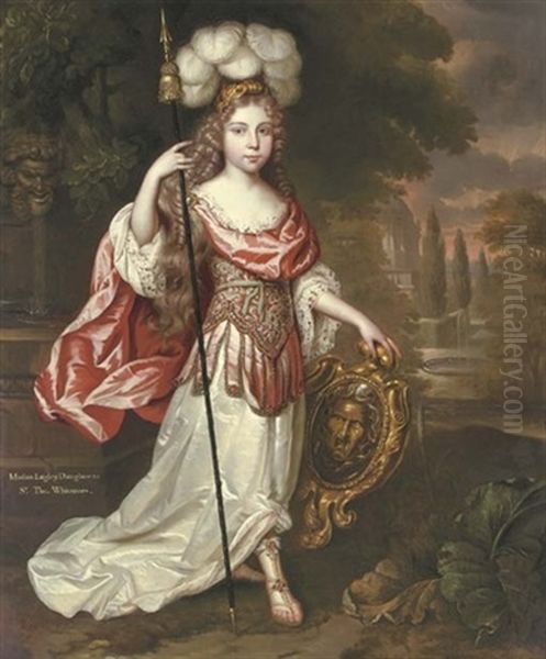 Portrait Of Dorothy Langley In The Guise Of Minerva - view 1