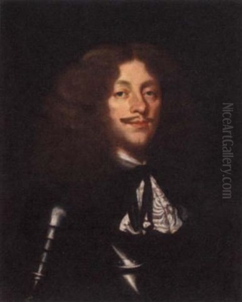 Portrait Of James Fitzjames, Duke Of Berwick, In A Breast Plate And Lace Cravat - view 1