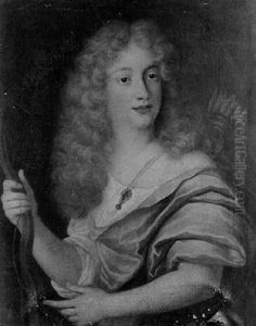 Portrait Of A Gentleman (victor Amadeus, Duke Of Savoy?) In The Guise Of Cupid