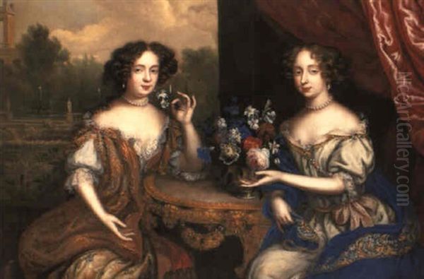 Portrait Of Lady Mary Somalia And Lady Anne Barrington - view 1