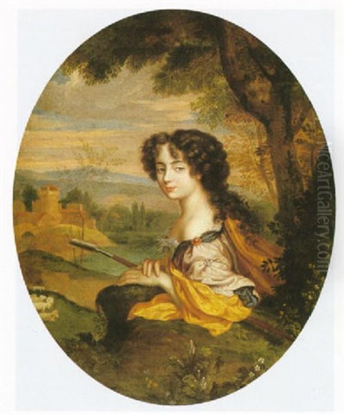 Portrait Of A Lady As A Shepherdess - view 1