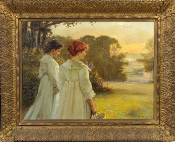 Painting Of Two Women - view 1