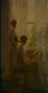 The Music Lesson by Walter Bonner Gash
