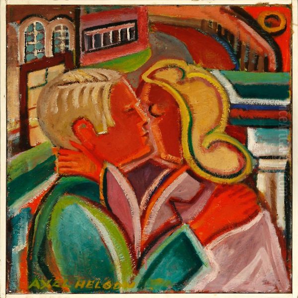 Kissing Couple - view 1