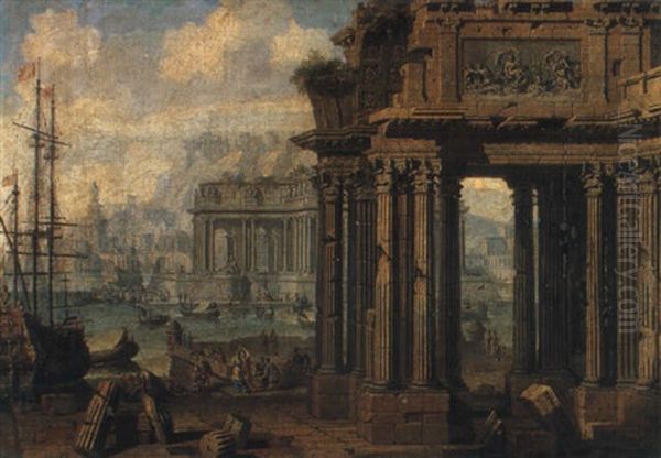 Vue De Port Imaginaire - view 1