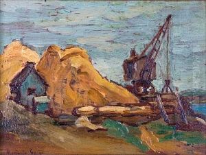 Sand Pile by Marjorie Earle Gass