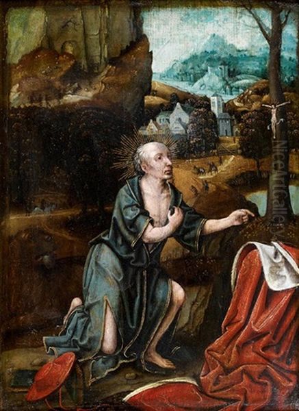 Saint Jerome Dans Un Paysage - view 1